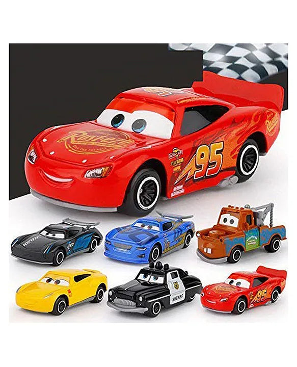 Hot Wheels "Cars" – 6 piece Set (1:64)
