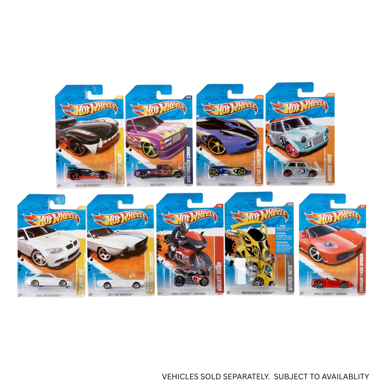 Hot Wheels – 5 Car Set (1:64)